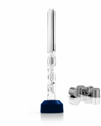 Norddampf Relict TWISTED Glasmundstück+ 4 Dosierkapsel Bundle