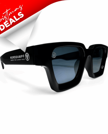 Norddampf Sonnenbrille Schwarz