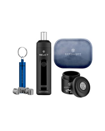 Norddampf Relict Vaporizer Starter Set Deep Black