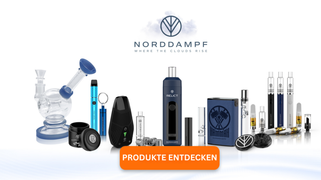 Verschiedene Norddampf Produkte