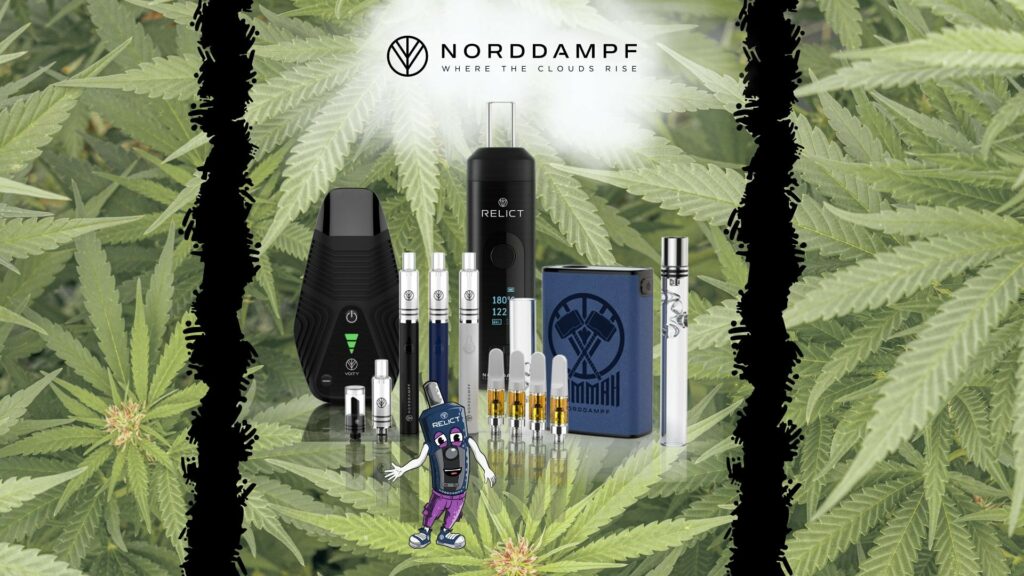 Nordy mit allen Norddampf Produkten