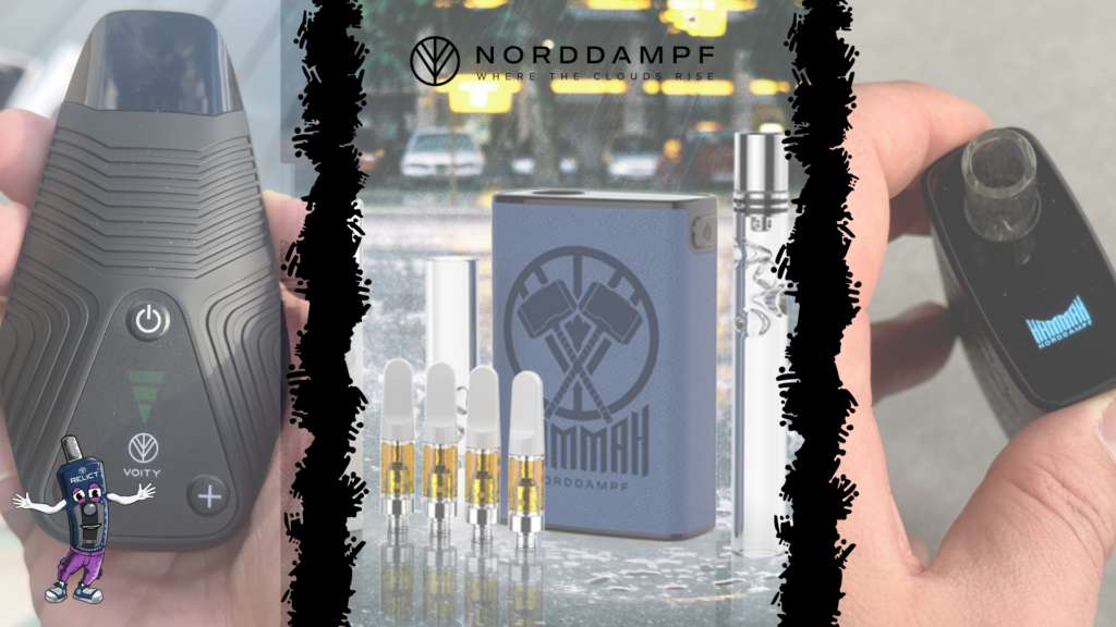 Voity- und Hammah-Vaporizer von Norddampf im Einsatz