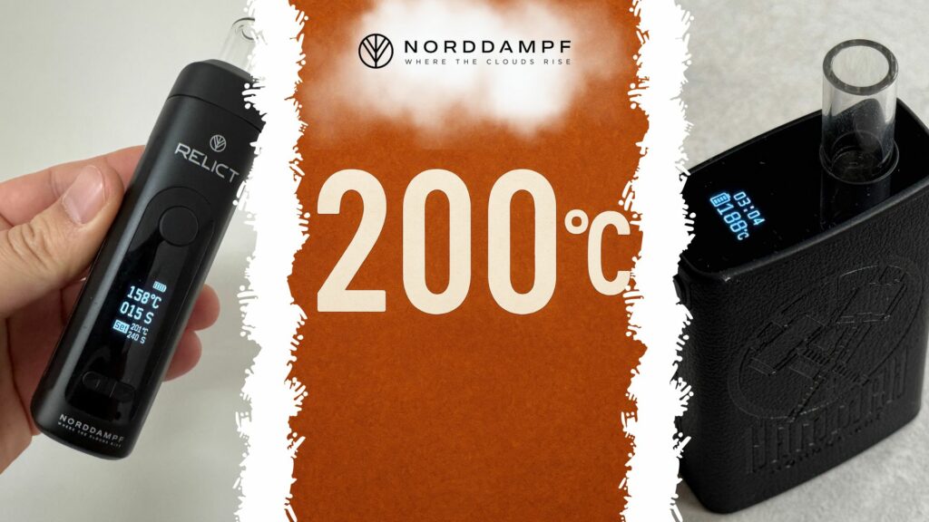 Eine beliebte Temperatur zum Vapen ist 200 °C