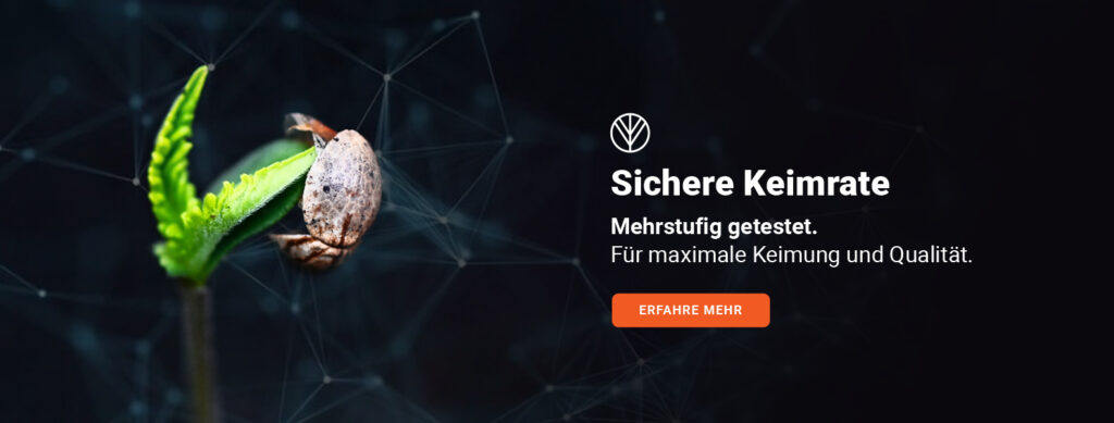 Sichere Keimrate Banner