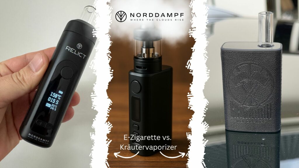 E-Zigarette vs. Kräutervaporizer