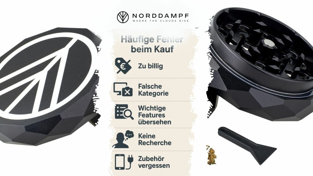 Häufige Fehler beim Kauf eines Vaporizers