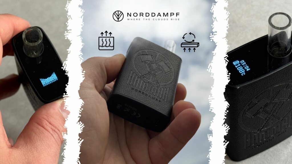 Hybrid-Vaporizer, kombiniert Konvektion und Konduktion: der Hammah
