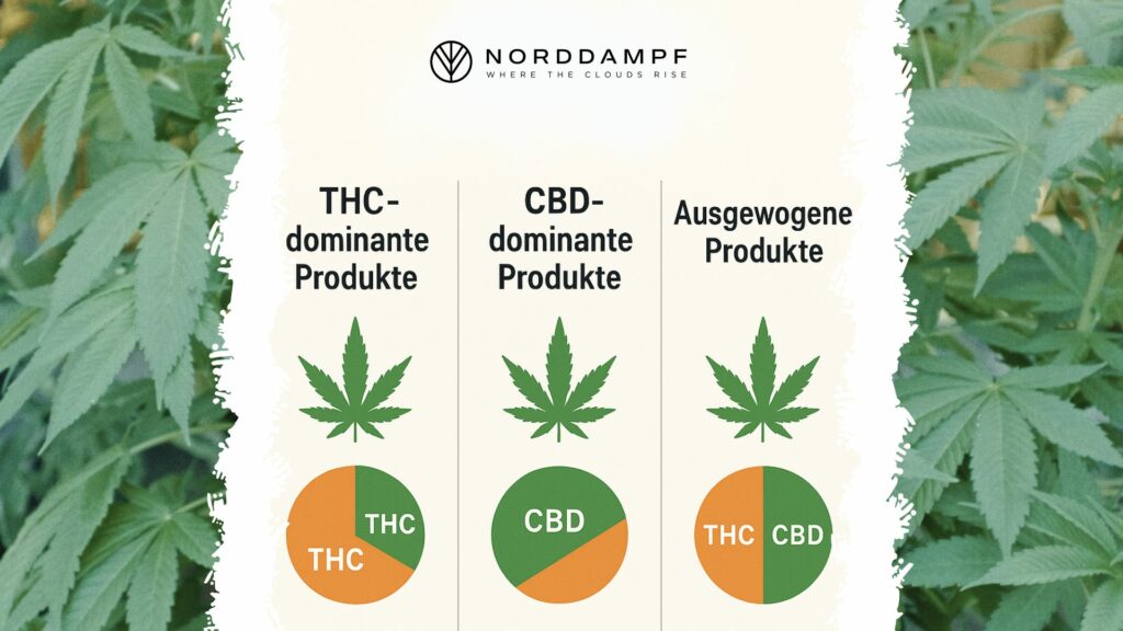 Die verschiedenen Cannabinoid-Profile