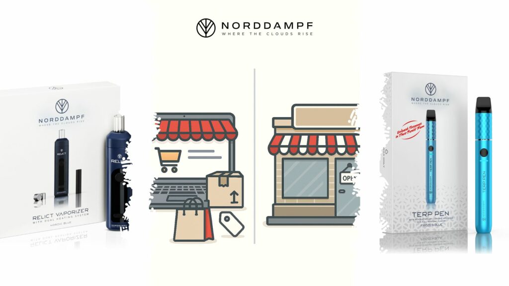 Online vs. Laden - was zählt, ist ein seriöser Händler, wie z.B. Norddampf