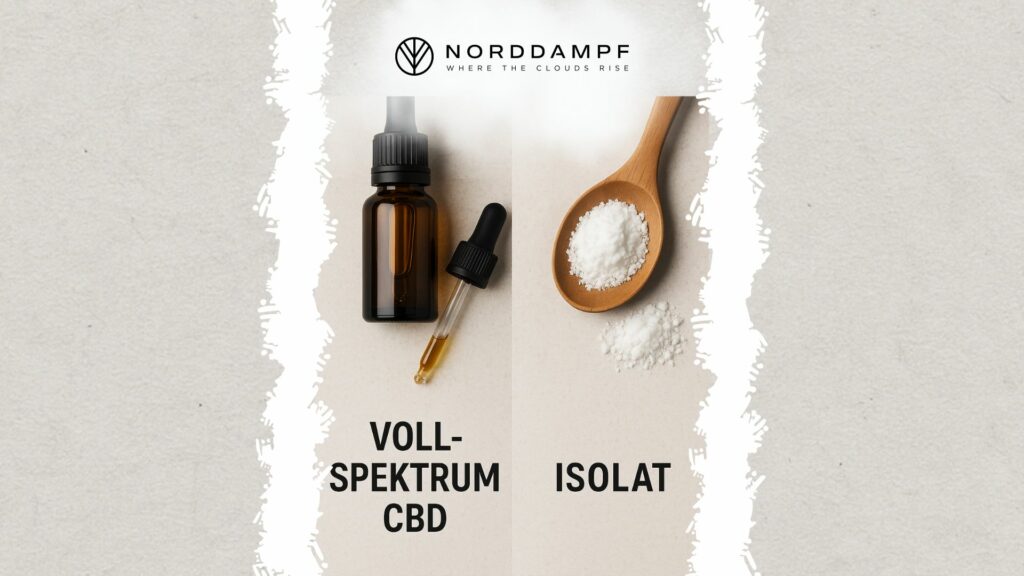 Unterschied zwischen Vollsprektrum und Isolat