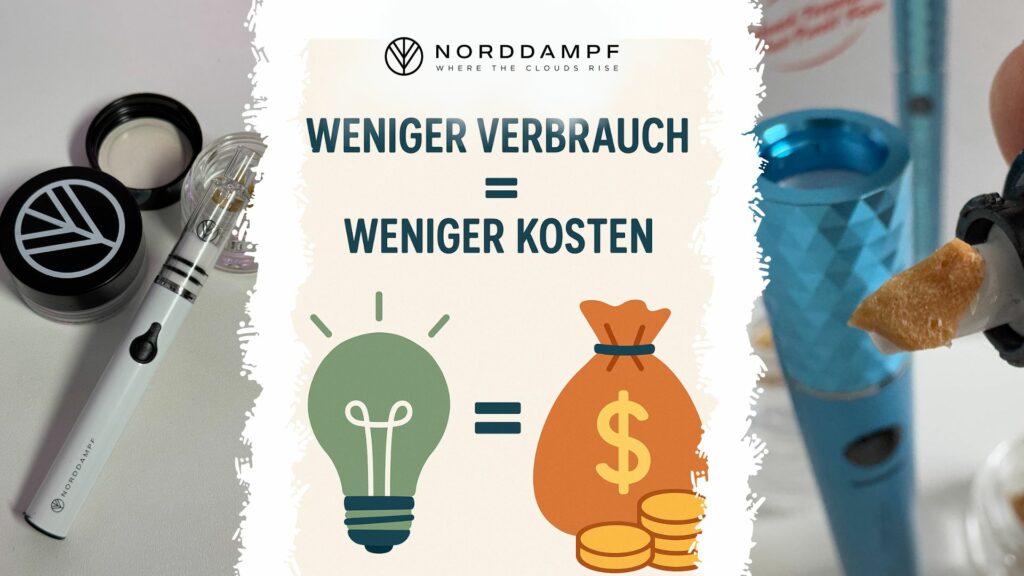 Vape nachhaltig - achte auf deinen Verbrauch und vermeide Verschwendung