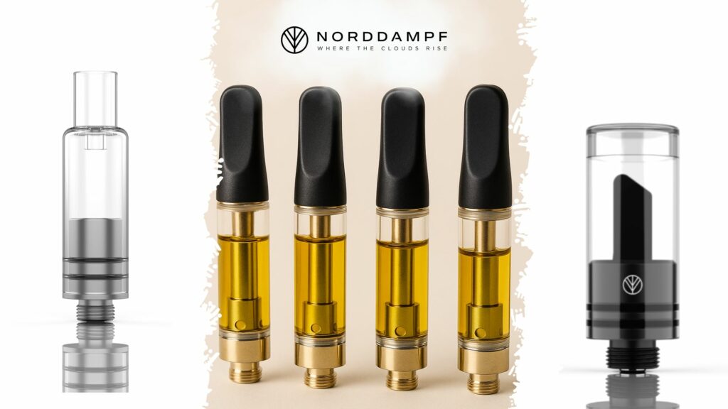 Atomizer, CBD-Kartuschen und Hot Knife Aufsatz