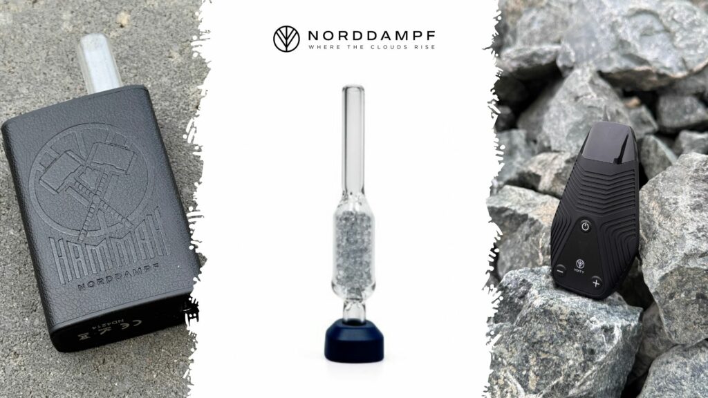 Norddampf Vaporizer mit Glasmundstück