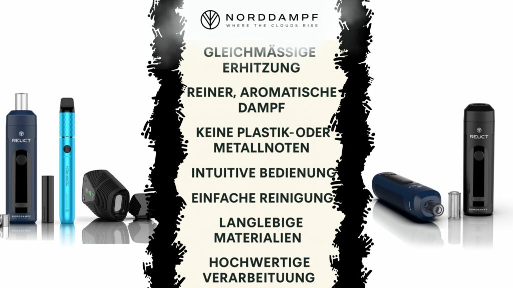 Details machen den Unterschied für einen guten Vaporizer aus