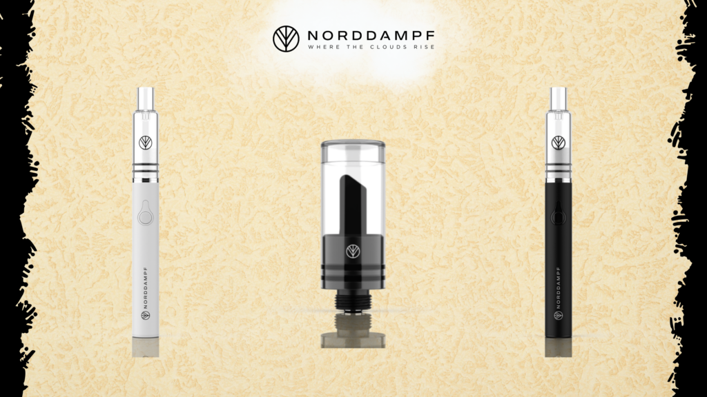 Dab Pen in weiß und schwarz und Hot Knife
