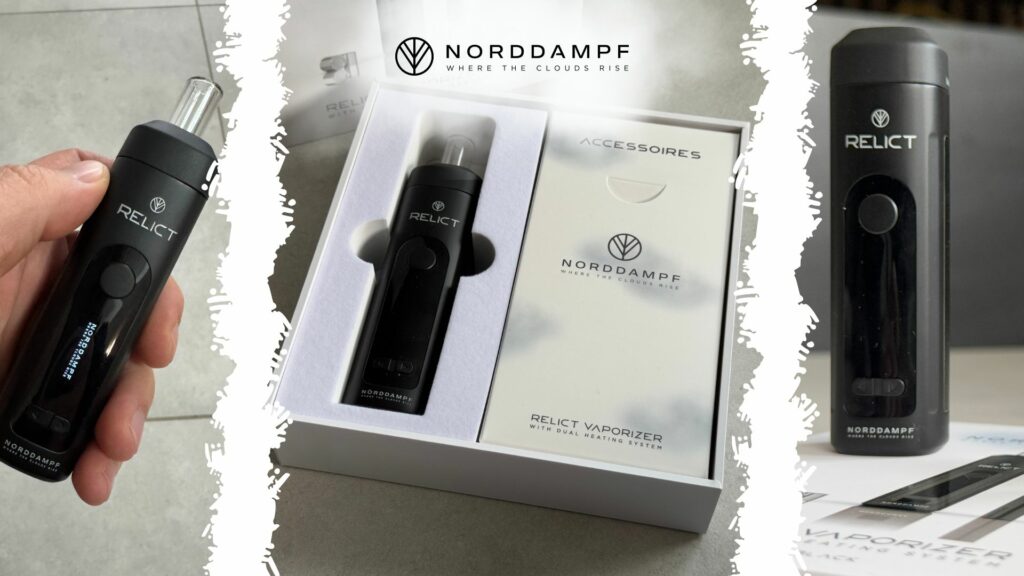 Der Norddampf Relict ist ein super Vaporizer mit Temperaturkontrolle