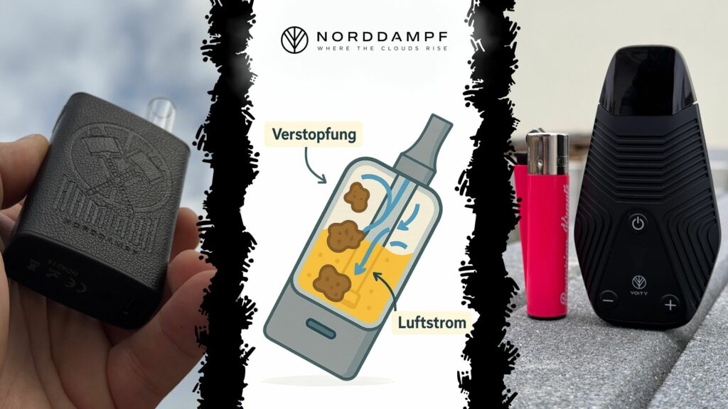 Verstopfungen in deinem Vaporizer können häufiger mal vorkommen