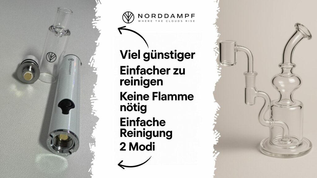 Vorteile des Dab Pens im Vergleich zu Dab-Rigs und anderen Extrakt-Pens