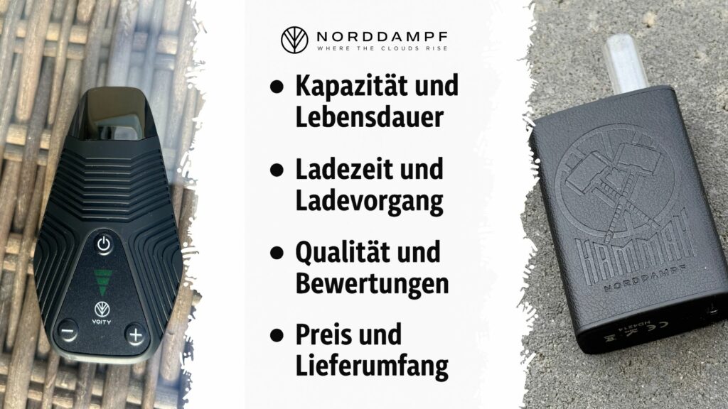 Die wichtigsten Faktoren bei der Wahl eines Vaporizers
