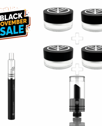 Dab Pen Mini black Bundle Hot Knife