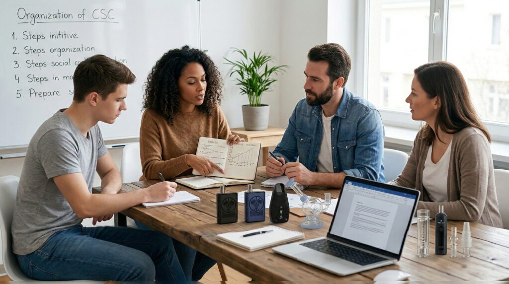 Der zukünftige Vorstand plant die Gründung eines CSC von Norddampf