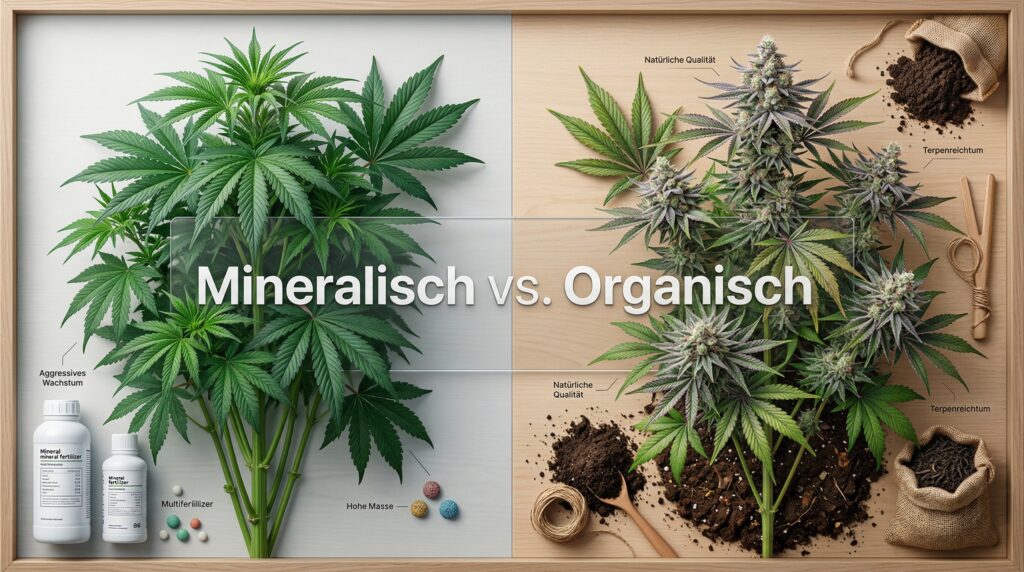 Hay una diferencia entre los fertilizantes minerales y los orgánicos. En este caso, siempre hay que sopesar la calidad y el control. 