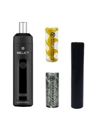 Relict Vaporizer mit 3 Mundstücken, für optimalen Durchzug.
