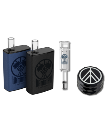 Le pack HammaH , comprenant un bubbler et un broyeur.
