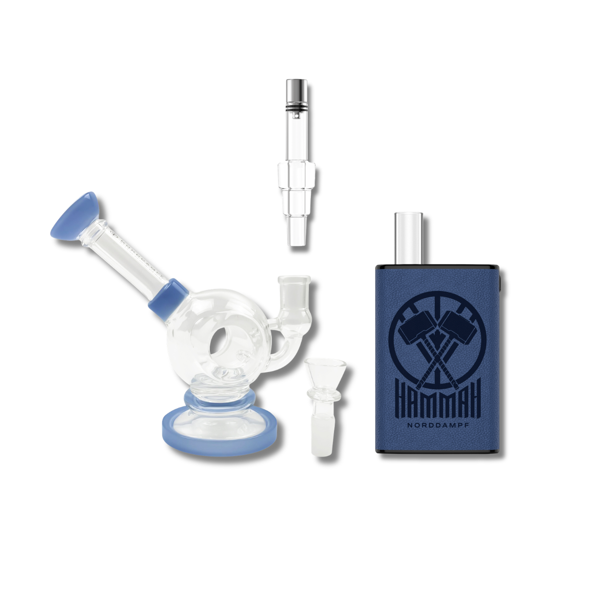 The Vaper Bowl, when used with the HammaH and an additional bong adapter, delivers maximum power and cool vapor.